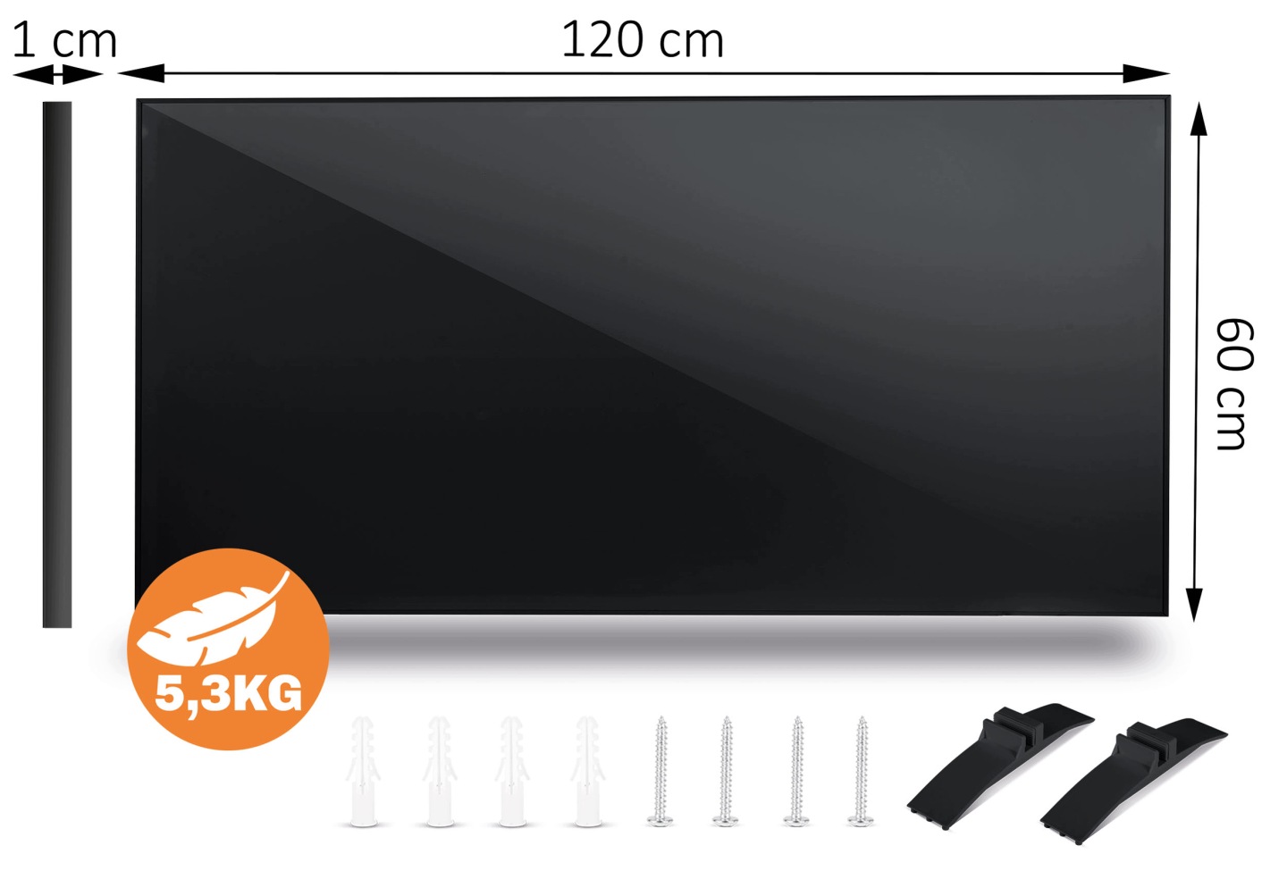 Šildytuvas infraraudonasis spinduliuotės šildytuvas 1000 W Berdsen BD-991 aprašymas - Prekės nuotrauka