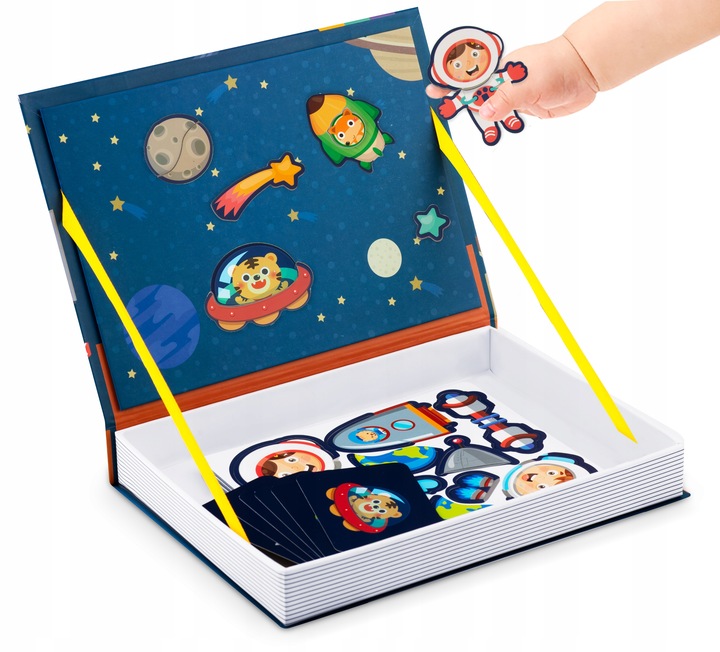 Ricokids Magnetinė knygelė Kosmos RK-770 aprašymas - Prekės nuotrauka