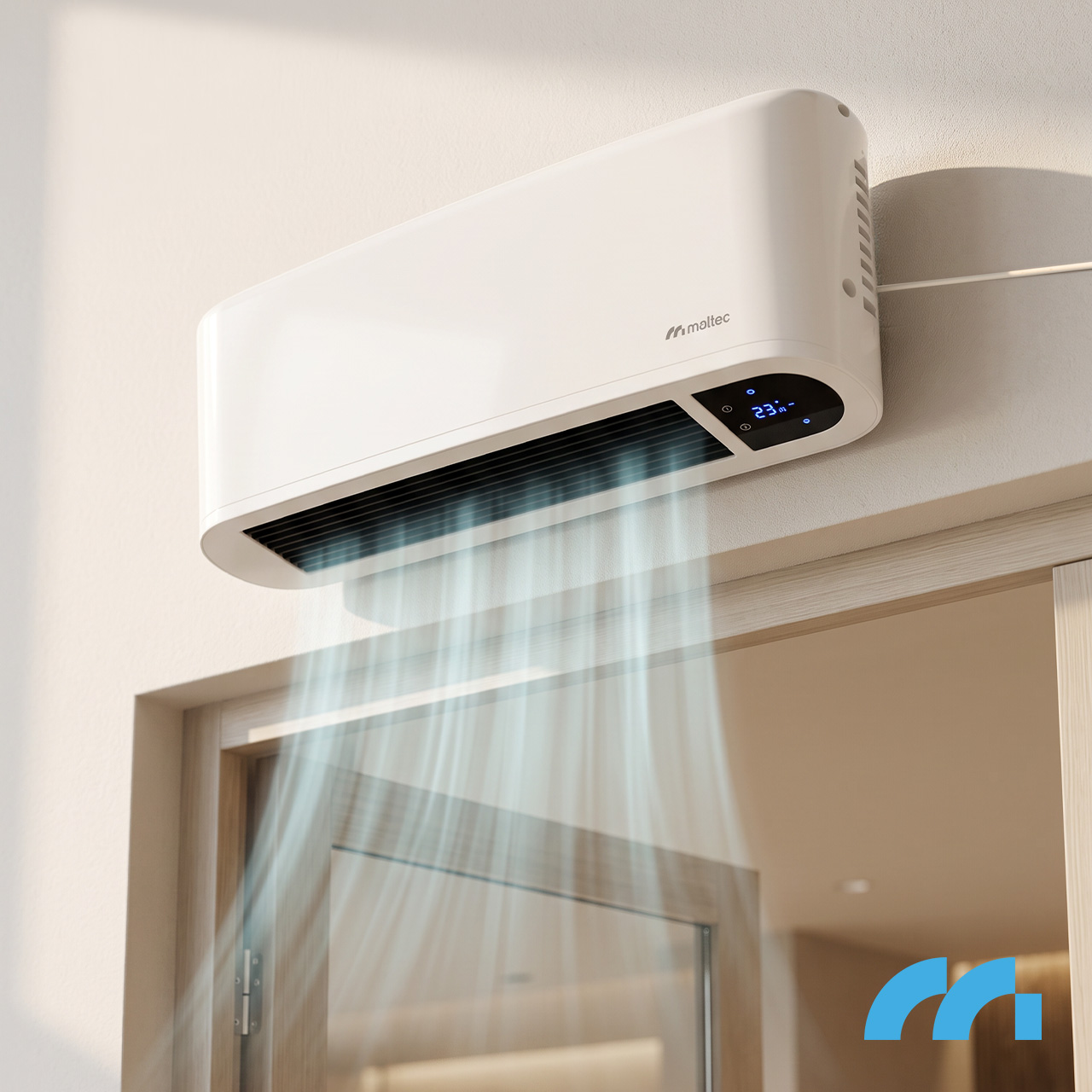 Maltec Oro užuolaida PT5000W-WH + pultas aprašymas - Prekės nuotrauka