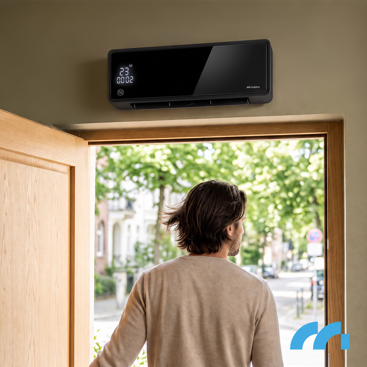 Maltec Oro užuolaida PT5800W-BL WiFi + pultas aprašymas - Prekės nuotrauka
