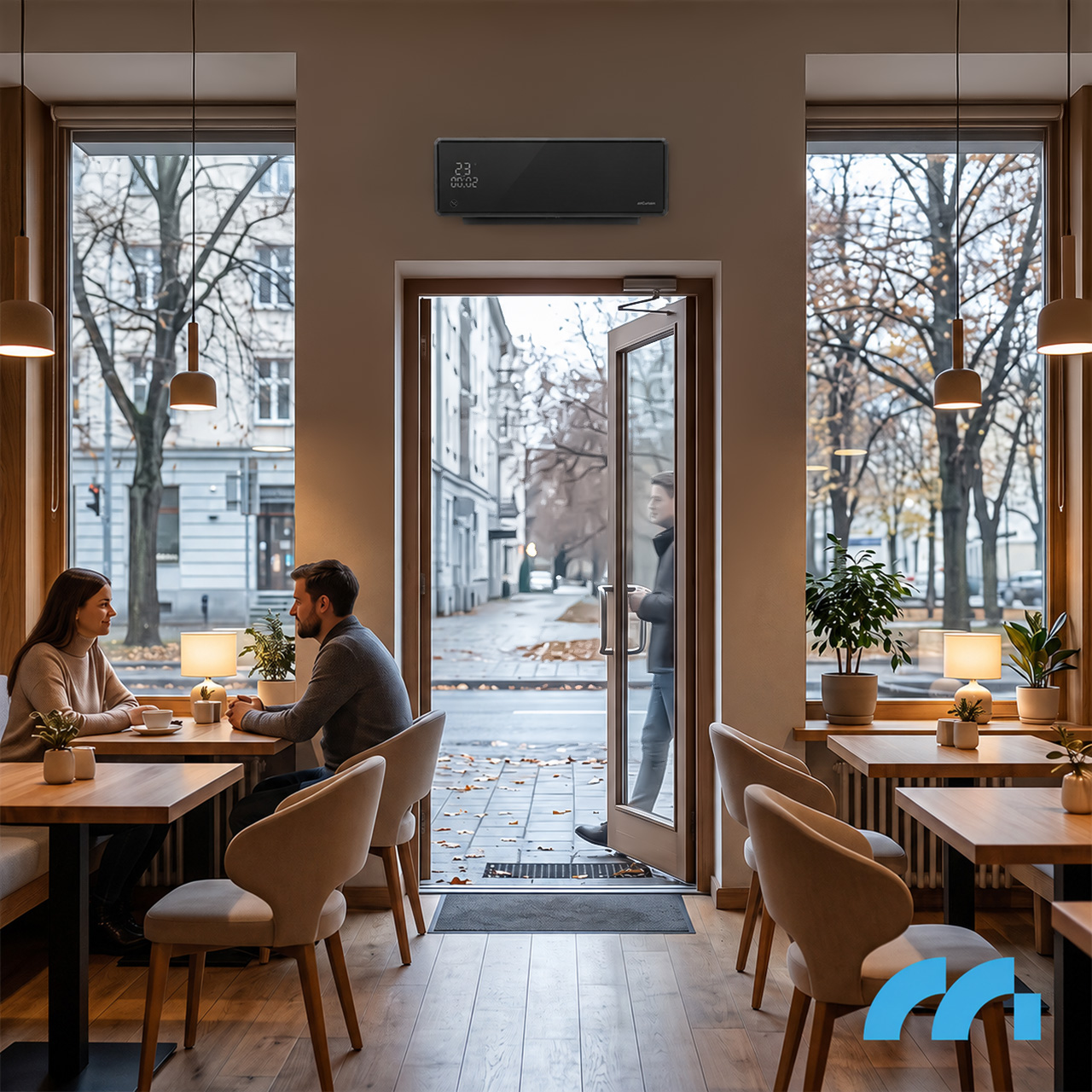 Maltec Oro užuolaida PT5800W-BL WiFi + pultas aprašymas - Prekės nuotrauka
