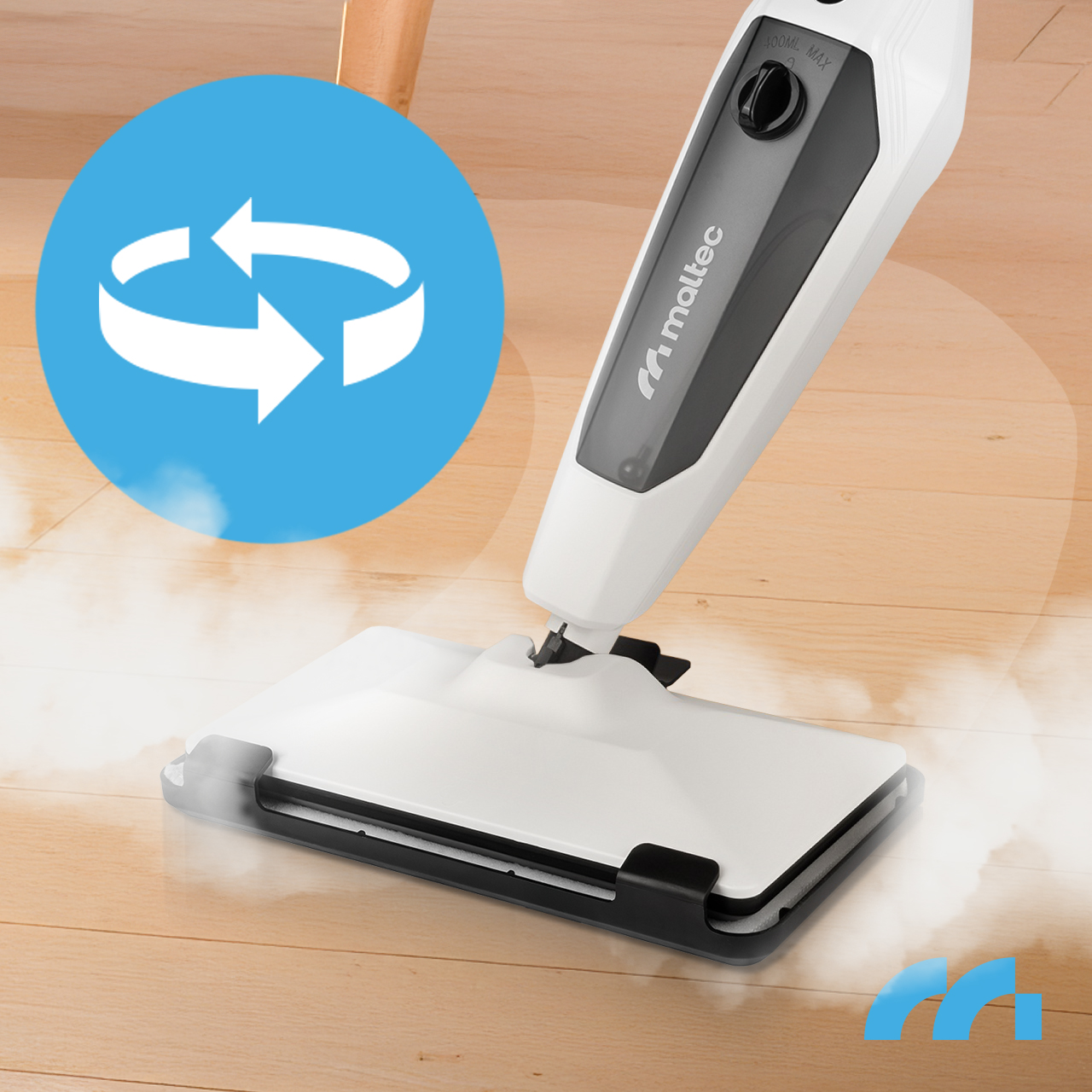 MalTec Garinis mopas SteamExpert HDS4600W aprašymas - Prekės nuotrauka