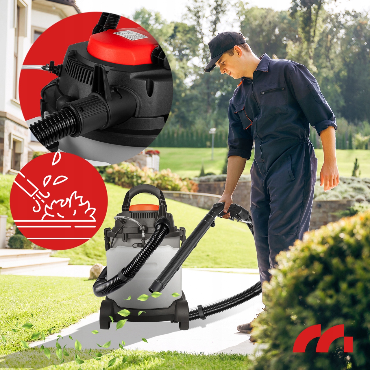 MalTec Dulkių siurblys Piorący MasterWash2200W aprašymas - Prekės nuotrauka