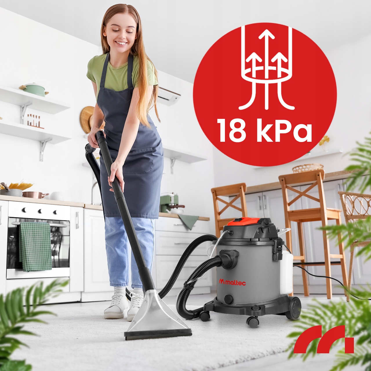 MalTec Dulkių siurblys Piorący MasterWash2200W aprašymas - Prekės nuotrauka