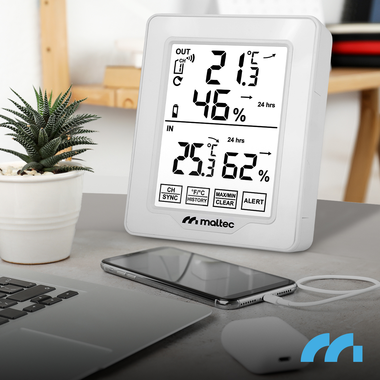 MalTec Belaidė oro stotelė Daily600M aprašymas - Prekės nuotrauka