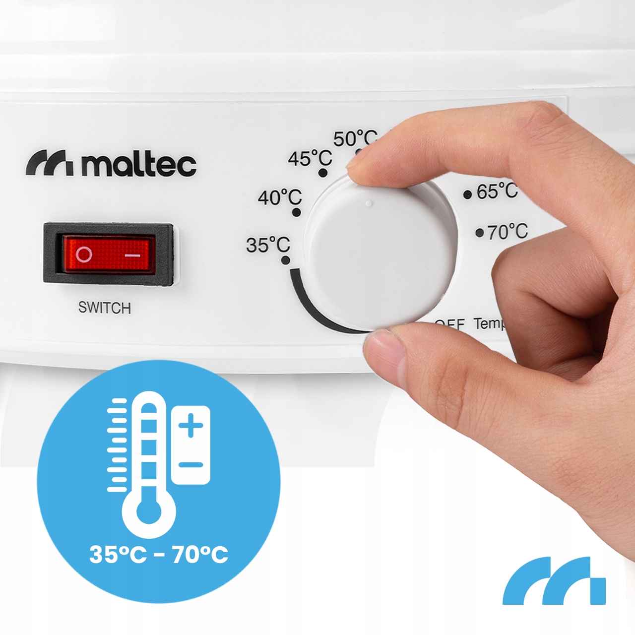 Gruzdintuvė Maltec Džiovintuvas spożywcza DryMaster500W-II aprašymas - Prekės nuotrauka