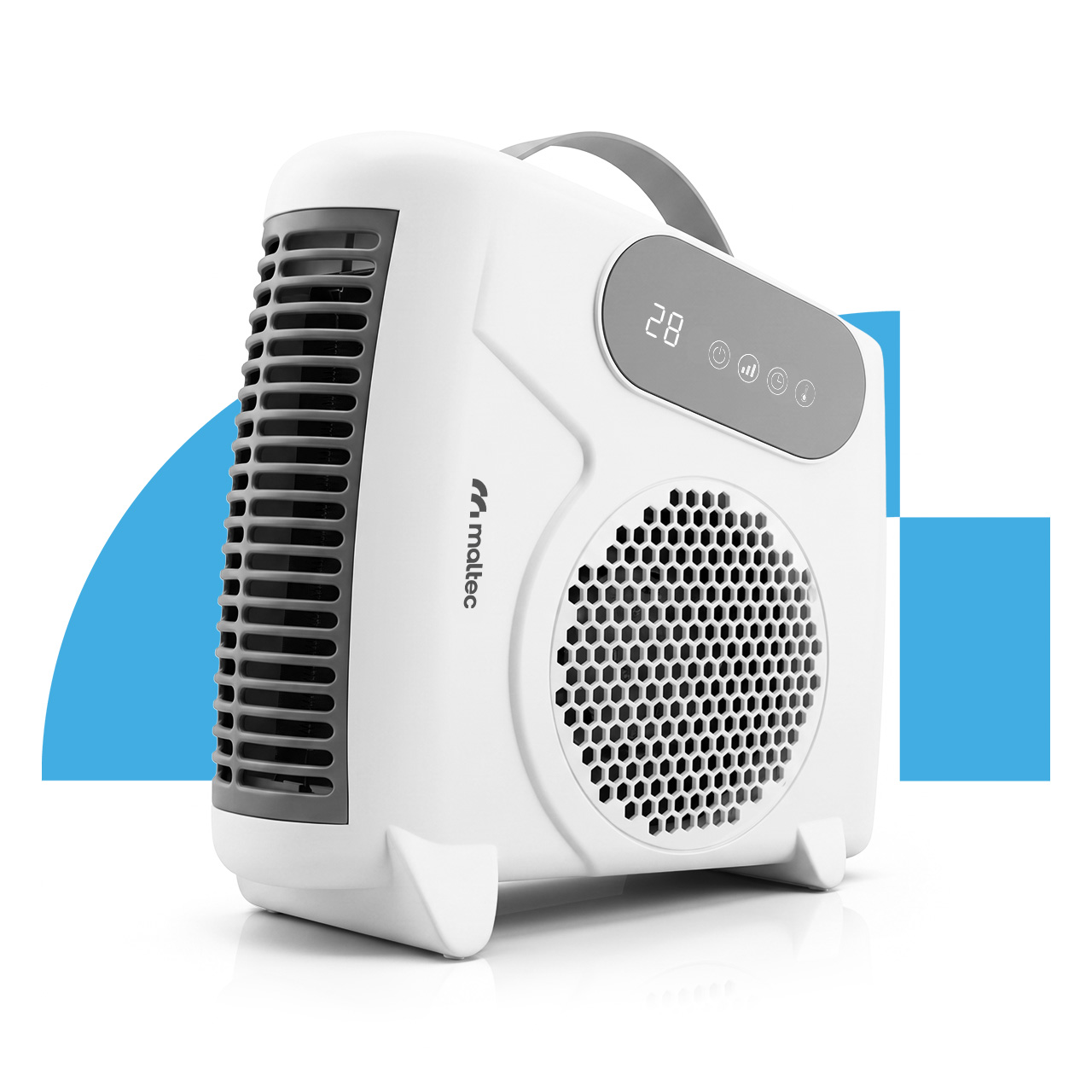 MalTec Termoventiliatorius TH2000W + pultelis aprašymas - Prekės nuotrauka