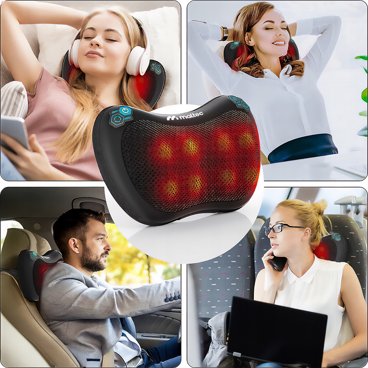 Maltec Masažuotojas pagalvė PRO-Comfy30W-01 aprašymas - Prekės nuotrauka