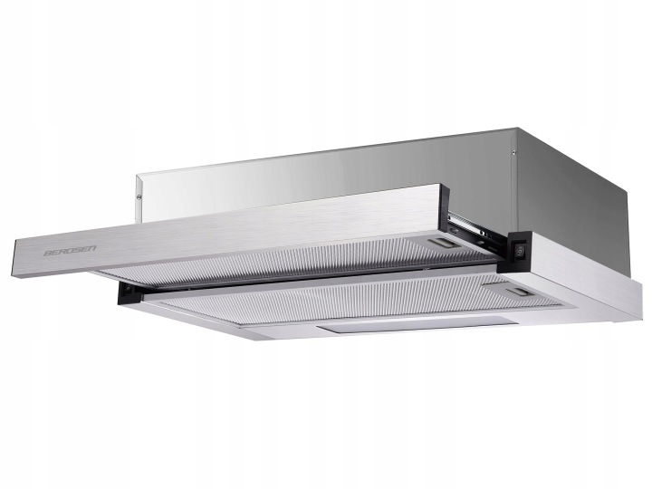 Gartraukis kuchenny teleskopowy 60 cm Berdsen BT-240 INOX aprašymas - Prekės nuotrauka