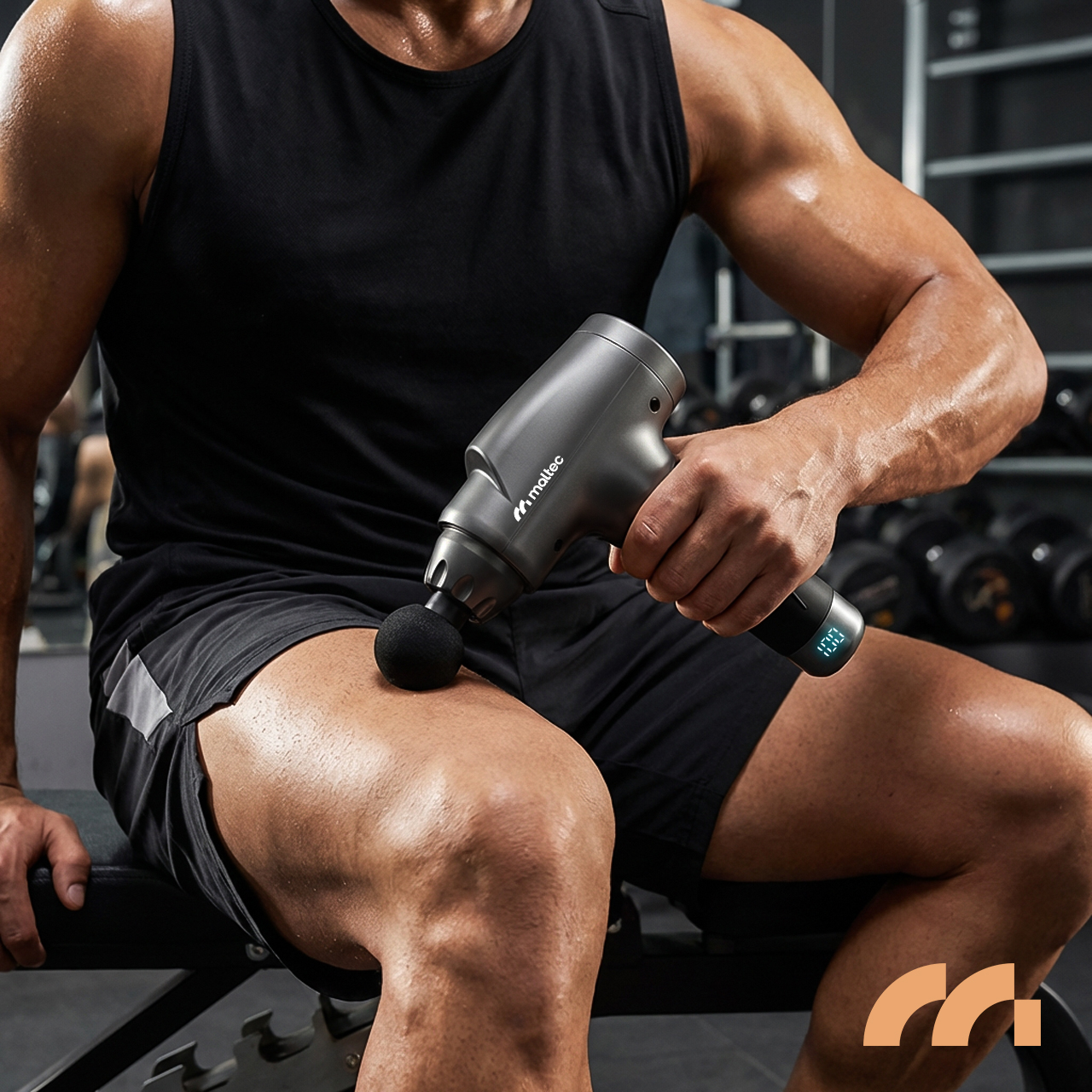 Maltec Masažuojantis pistoletas BodyBeat Flex aprašymas - Prekės nuotrauka