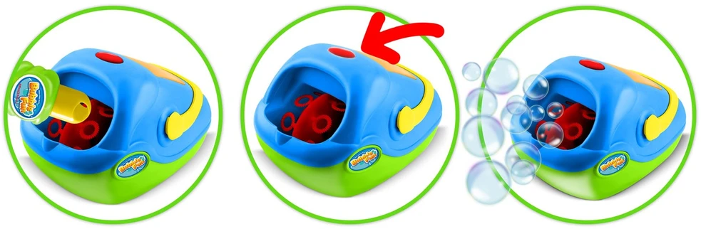Ricokids RK-902 didelis burbulų aparatas mėlynas