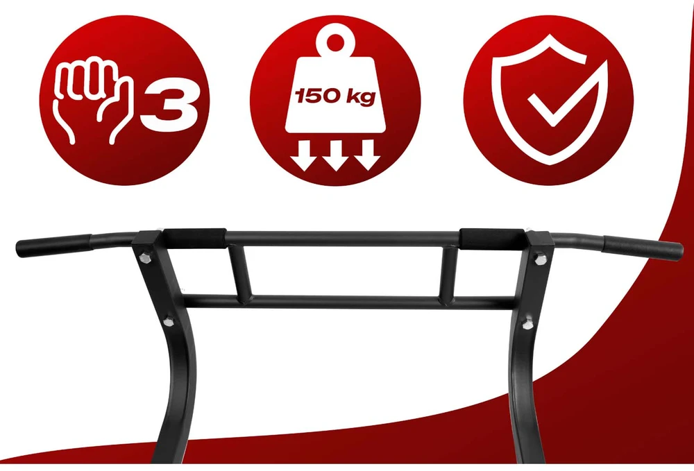 Laisvai stovinti prisitraukimo juosta Neo-Sport 150 kg