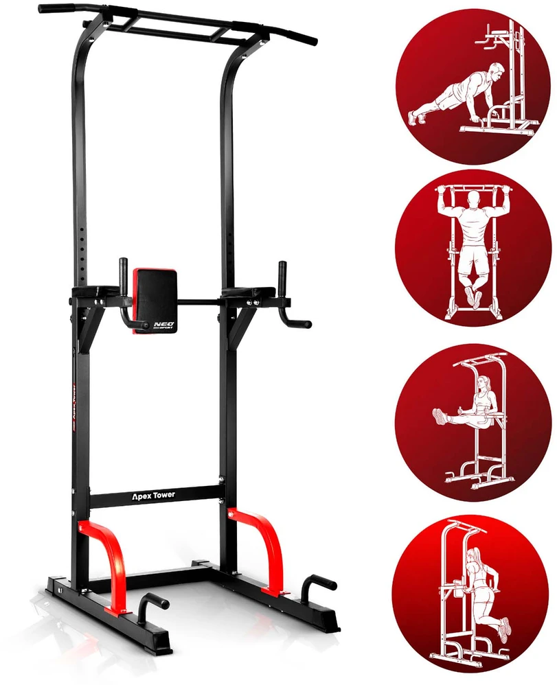 Laisvai stovinti prisitraukimo juosta Neo-Sport 150 kg