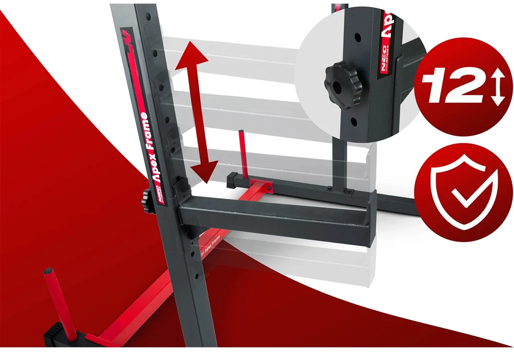 Stacionarus prisitraukimo strypas Neo-Sport Apex Frame