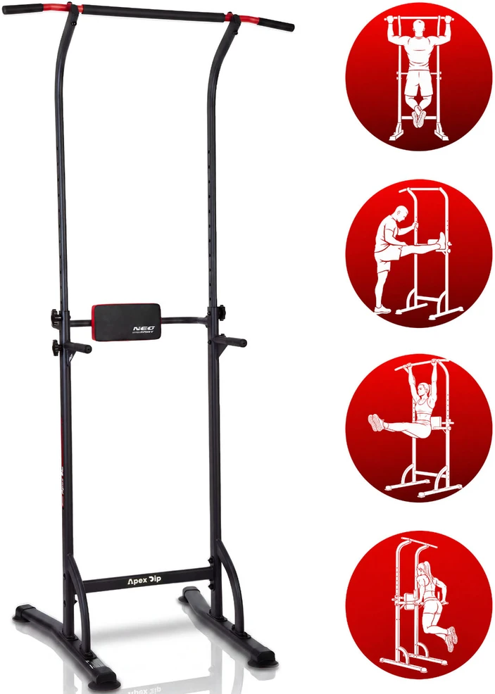 Laisvai stovinti prisitraukimo juosta Neo-Sport 100 kg