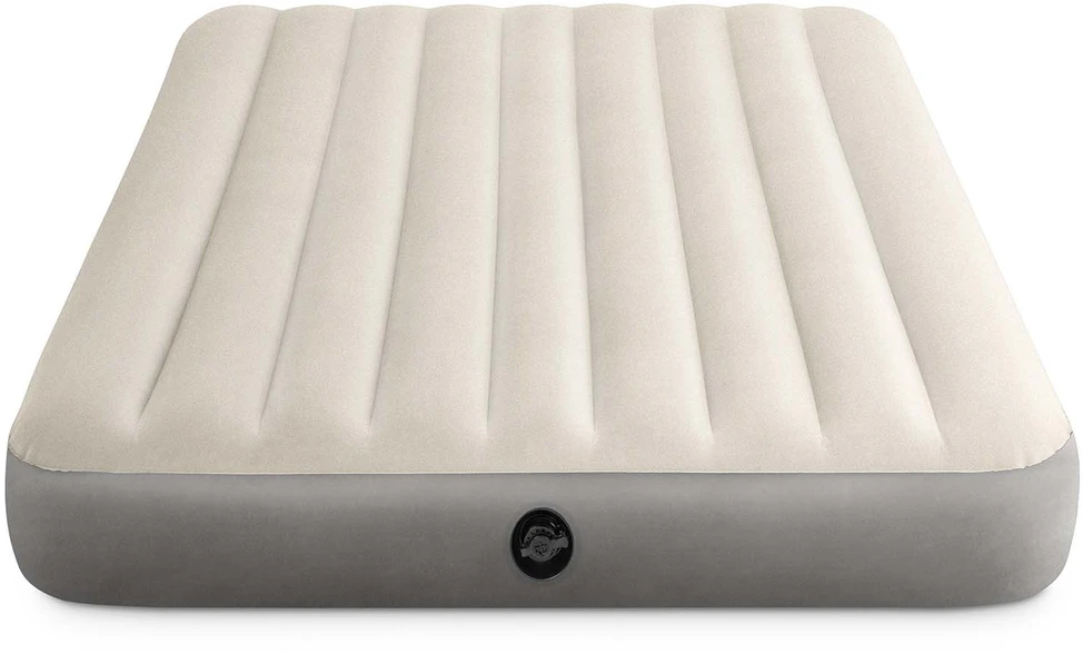 INTEX pripučiamas čiužinys 203x152x25 cm su pompa, modelis 64103
