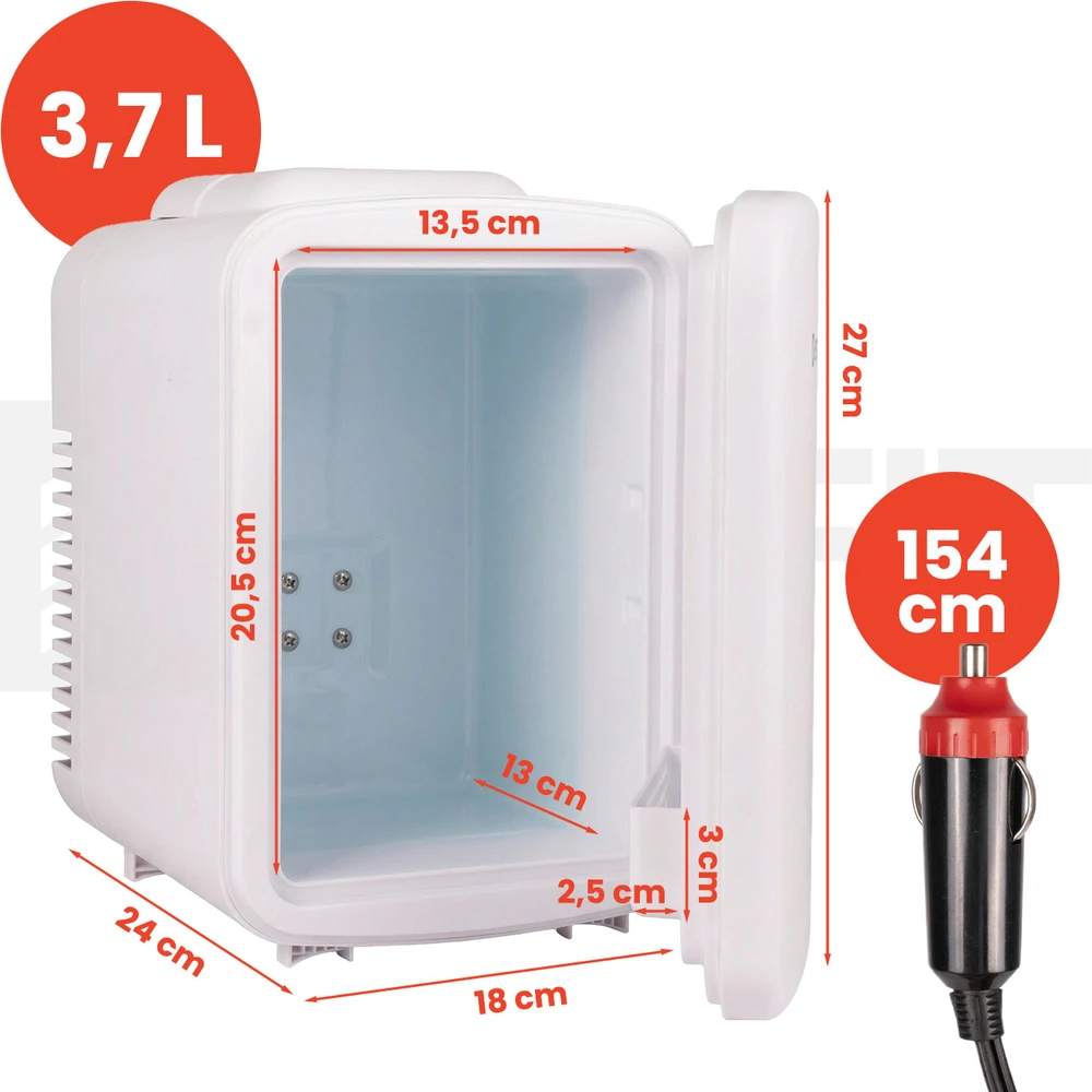 Epifit Šaldytuvas Turystyczna MiniCold-4L baltas