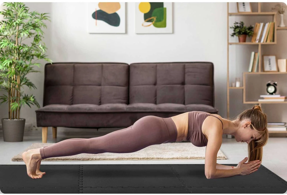 Neo-Sport fitneso putplasčio kilimėlis 180 x 120 192401