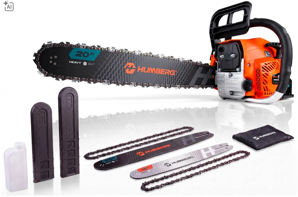 Benzininis grandininis pjūklas Humberg HM-664 16