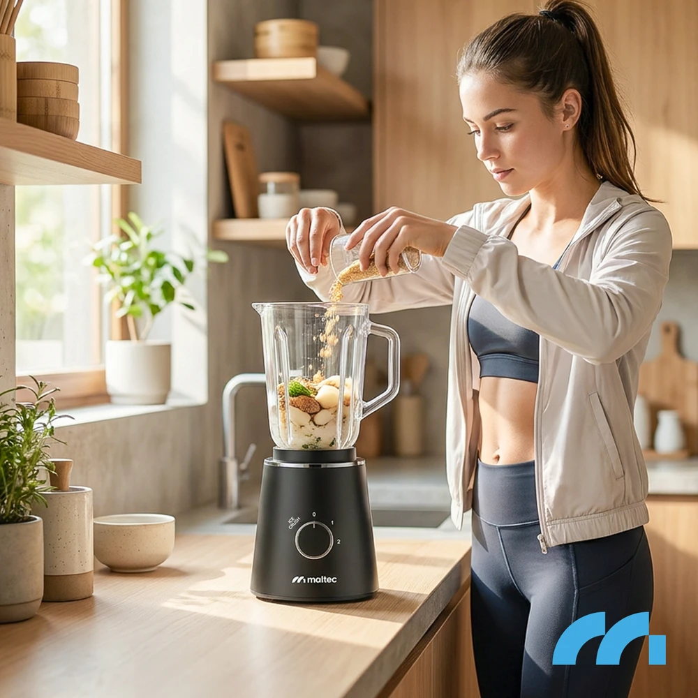 Gruzdintuvė MalTec Puodelio blenderis BL1000W + priedai