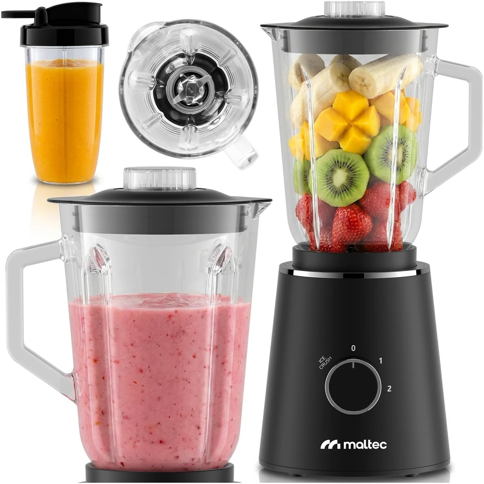 Gruzdintuvė MalTec Puodelio blenderis BL1000W + priedai