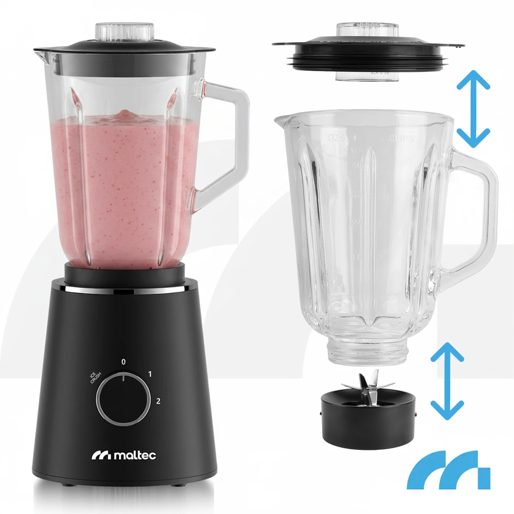 Gruzdintuvė MalTec Puodelio blenderis BL1000W + priedai