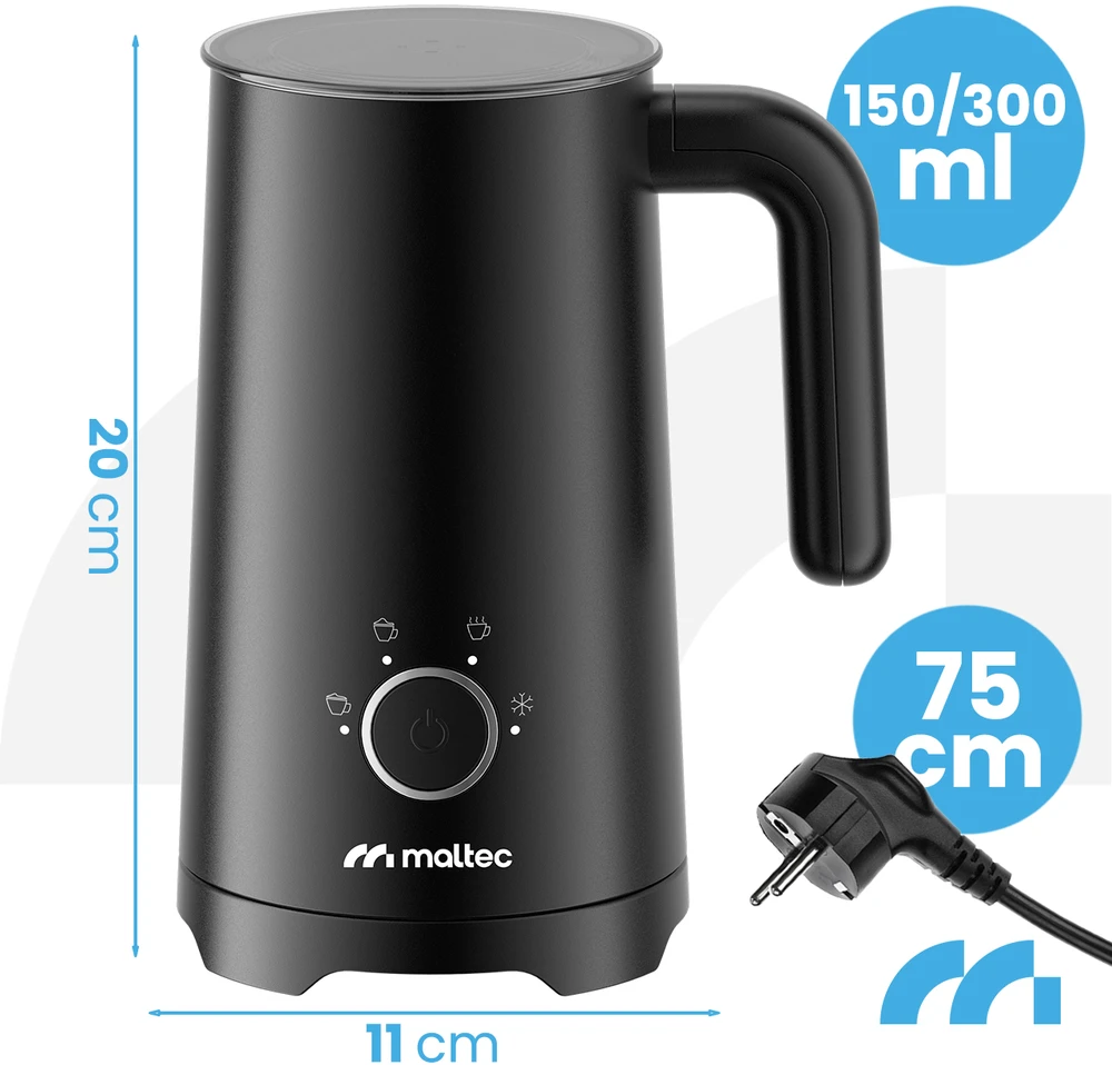 Gruzdintuvė MalTec Pieno plakiklis Foamy 500 W