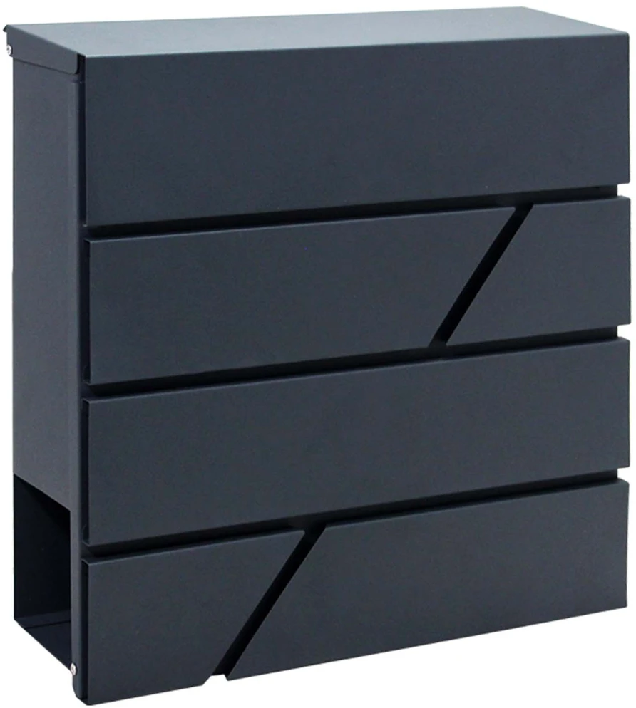 Humberg Global Pašto dėžutė 37x37x10cm antracito spalvos 4991