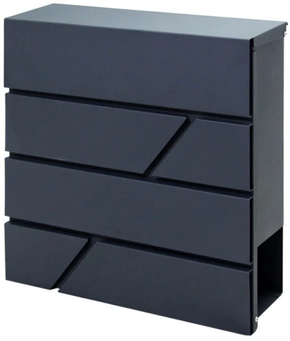Humberg Global Pašto dėžutė 37x37x10cm antracito spalvos 4991