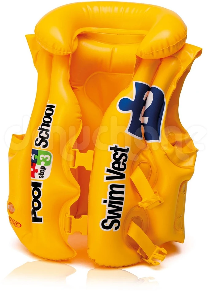 Intex Deluxe Swim Vest Pool School 58660EU Geltona
