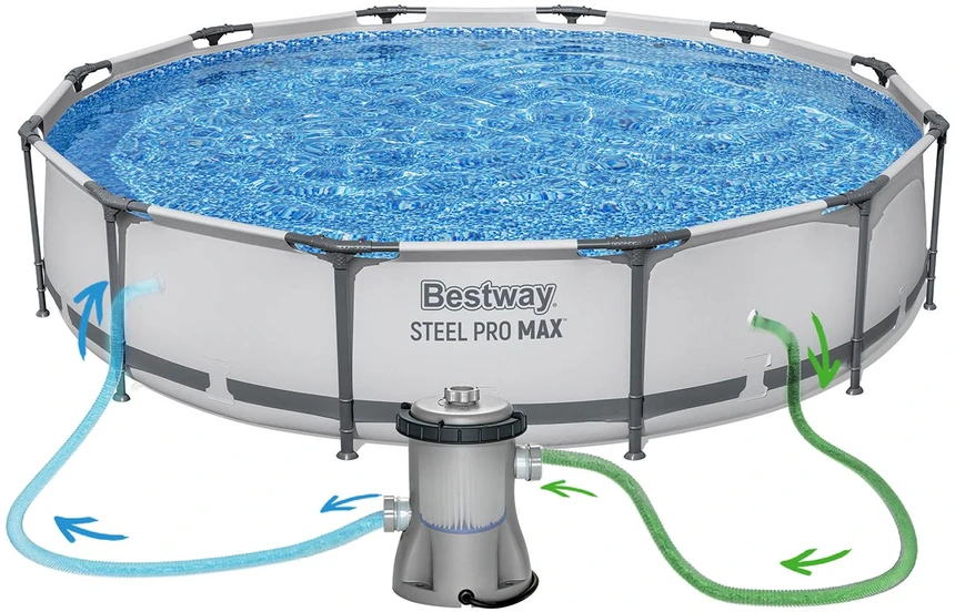 Bestway karkasinis baseinas 366cm Steel Pro Max (56416)