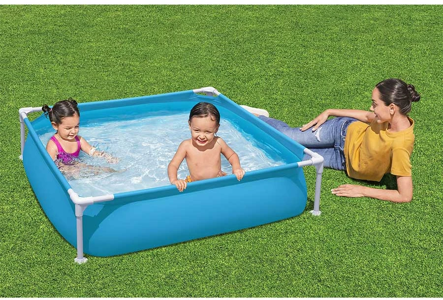 Rėminis baseinas vaikams 122x122cm BESTWAY