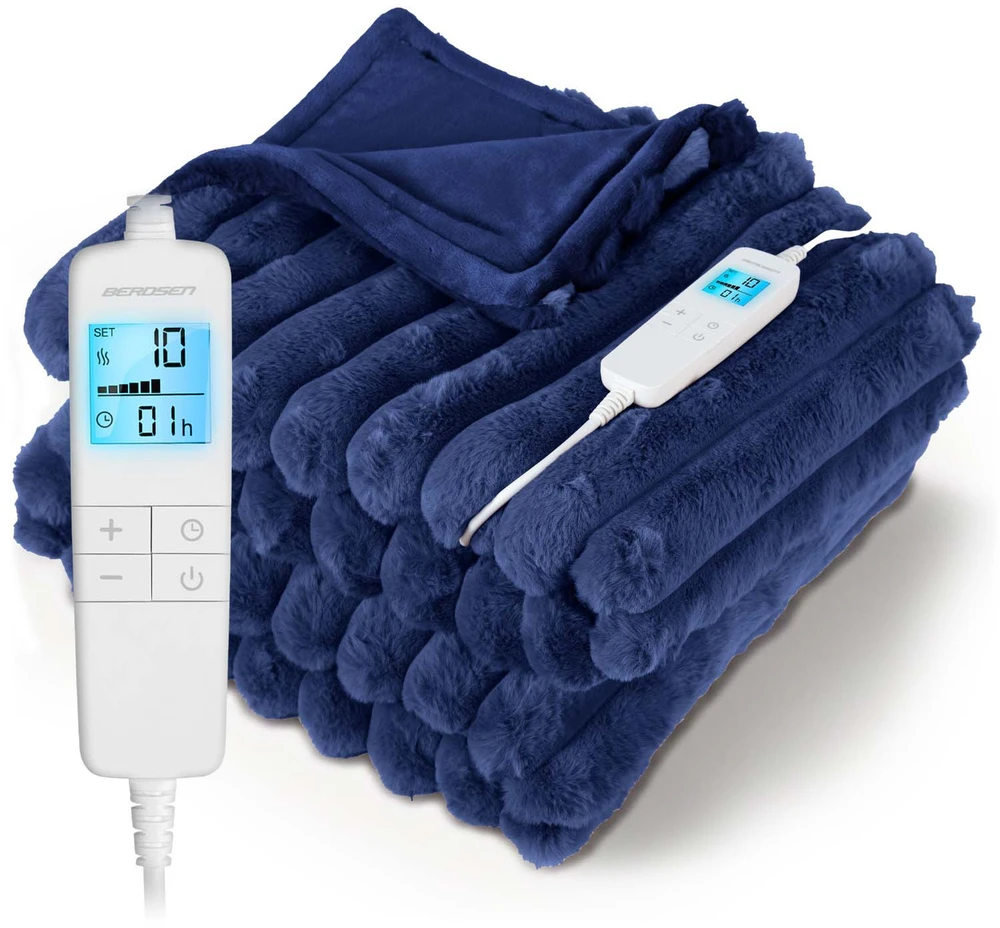 Šildoma elektrinė antklodė Berdsen BD-963 180 x 160 cm (modelis BD-963)