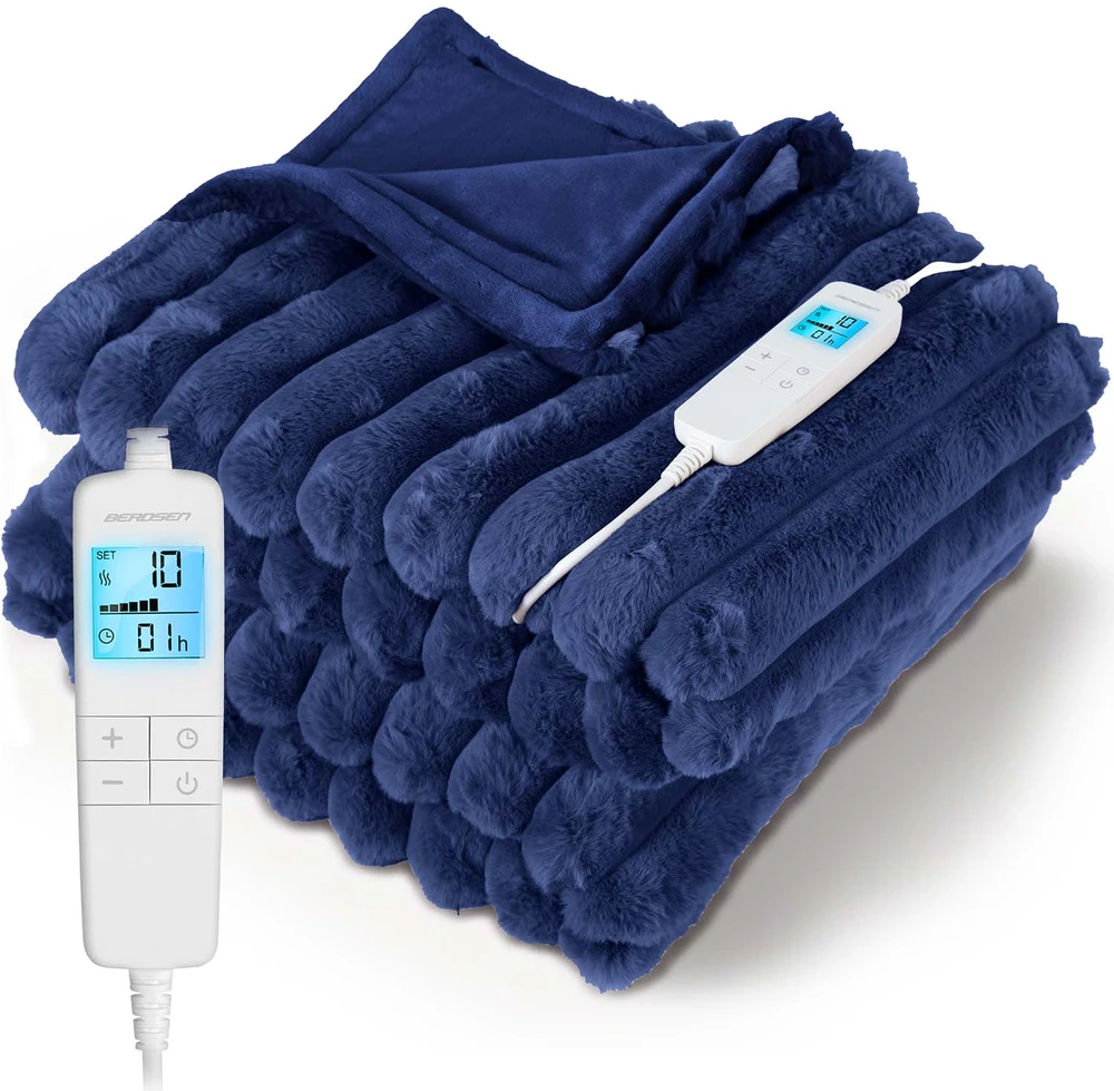 Šildoma elektrinė antklodė Berdsen BD-963 180 x 160 cm (modelis BD-963)