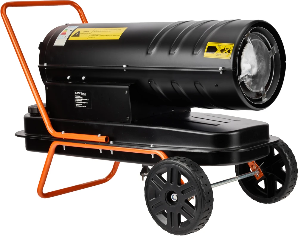 Kraftdele 30 kW alyvos šildytuvas su termostatu KD11710