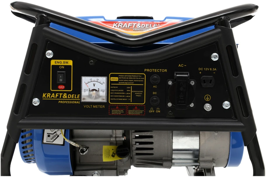 Kraftdele Agregatas 1500W 12/230V KD140