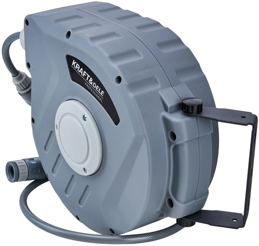 Kraftdele Automatinis sodo žarnos būgnas 10 m + 1 m KD2081