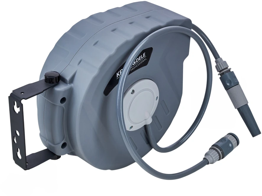 Kraftdele Automatinis sodo žarnos būgnas 10 m + 1 m KD2081