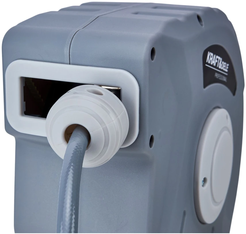 Kraftdele Automatinis sodo žarnos būgnas 10 m + 1 m KD2081