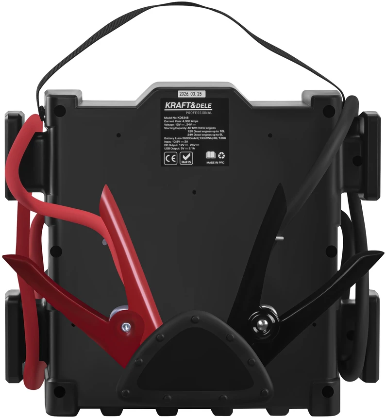 Kraftdele Šoko starteris 12V/24V 4300A KD5348