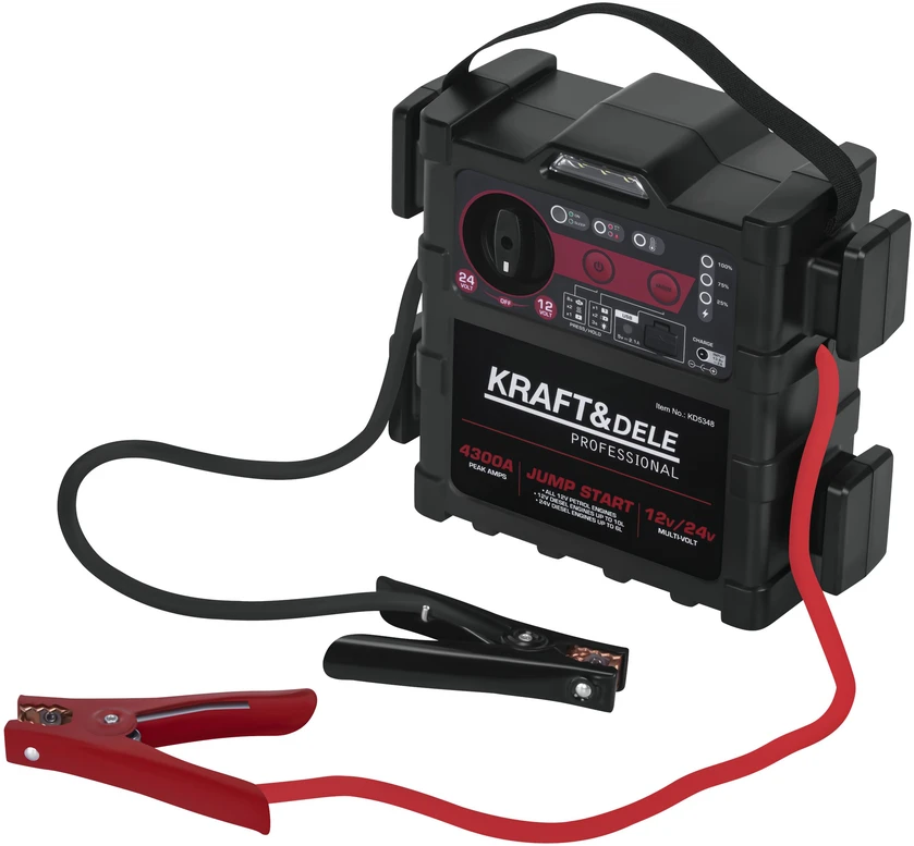 Kraftdele Šoko starteris 12V/24V 4300A KD5348