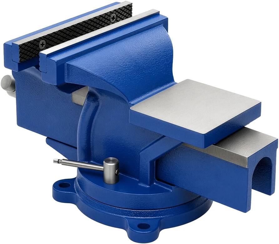 Kraftdele KD1103 Sukamasis spaustuvas 150 mm su priekalu
