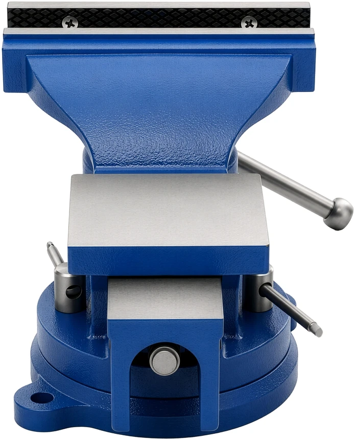 Kraftdele KD1103 Sukamasis spaustuvas 150 mm su priekalu