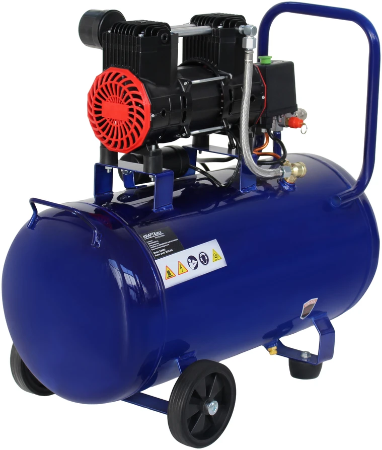 Kraftdele Bekompisoris alyvos neturintis kompresorius 50L 1500W 230V KD4092