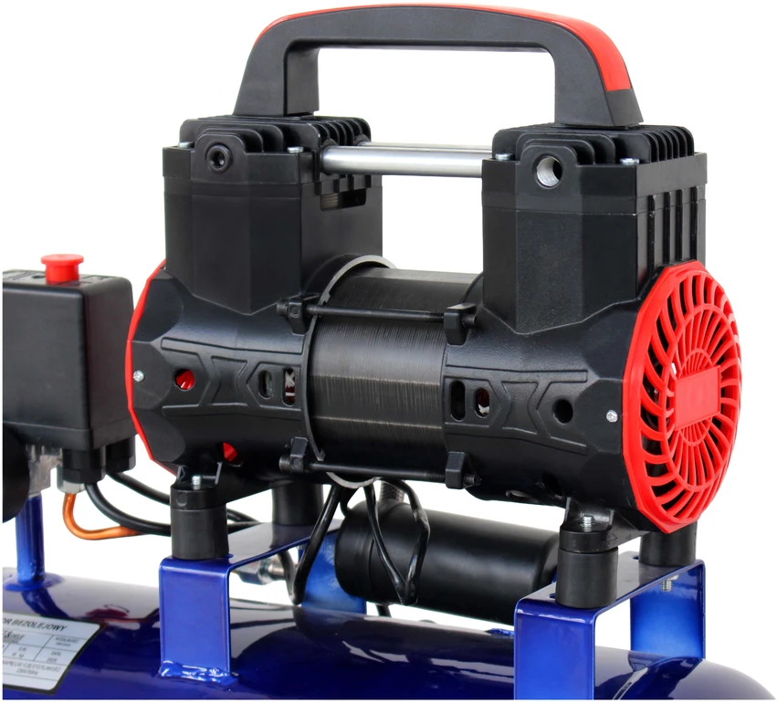 Kraftdele KOMPRESOR BEZOLEJOWY Mėlynas 30L 230V 1500W KD4091