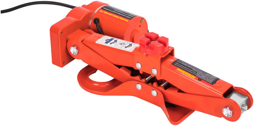 Kraftdele ELEKTRINIS AUTOMOBILINIS DOMKRATAS, ŽIRKLINIS KĖLIKAS 12V 3T SU KUFERIU KD1369