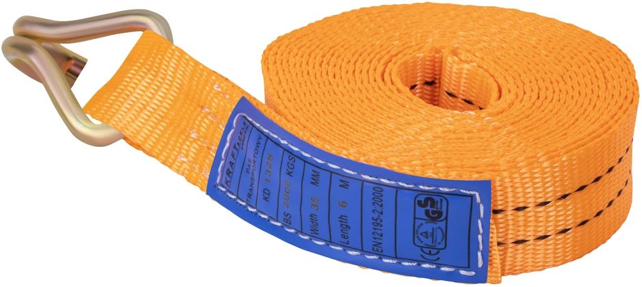 Kraftdele Dviejų taškų transportavimo diržas 6m/35mm/2t KD1328