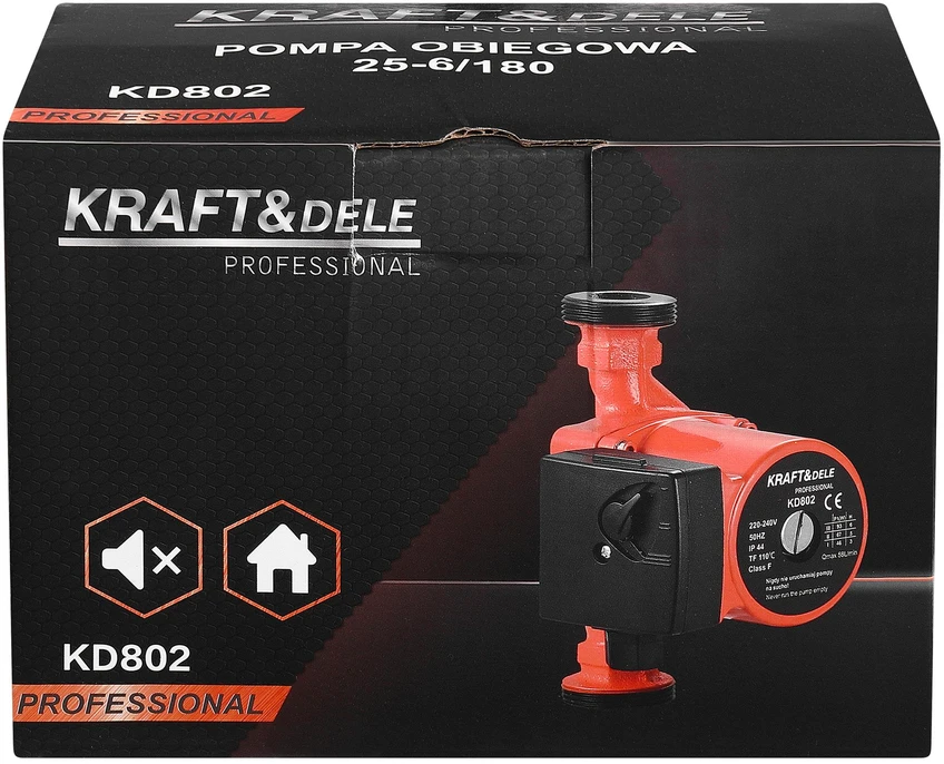 Kraftdele Cirkuliacinis siurblys 25-6/180 KD802