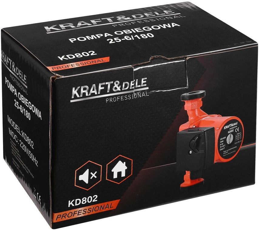 Kraftdele Cirkuliacinis siurblys 25-6/180 KD802