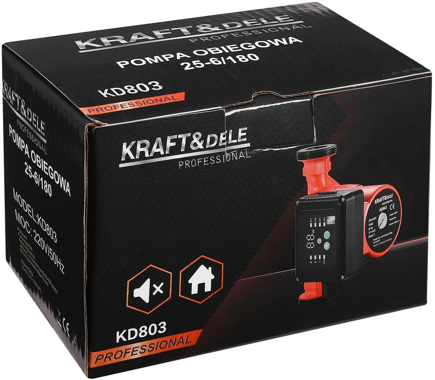 Kraftdele CIRKULIACINIS SIURBLYS 25-60/180 KD803